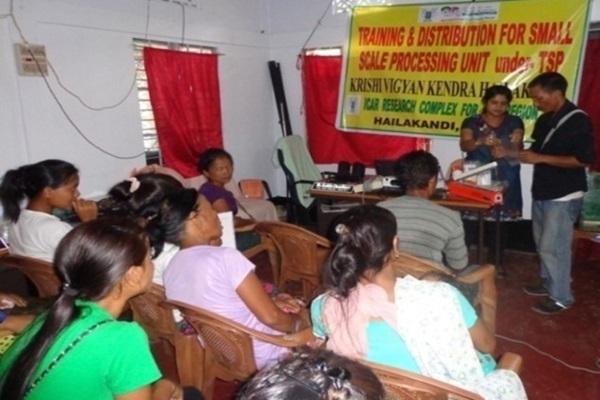 Vocational training conducted on food processing