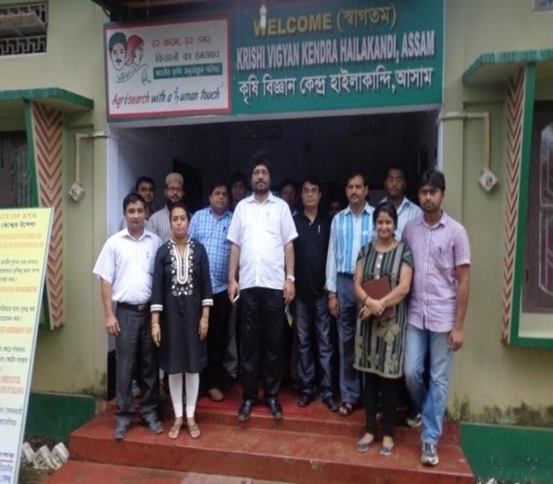 Visit by Mr. Shamsher Singh, former Deputy Commissioner, Hailakandi