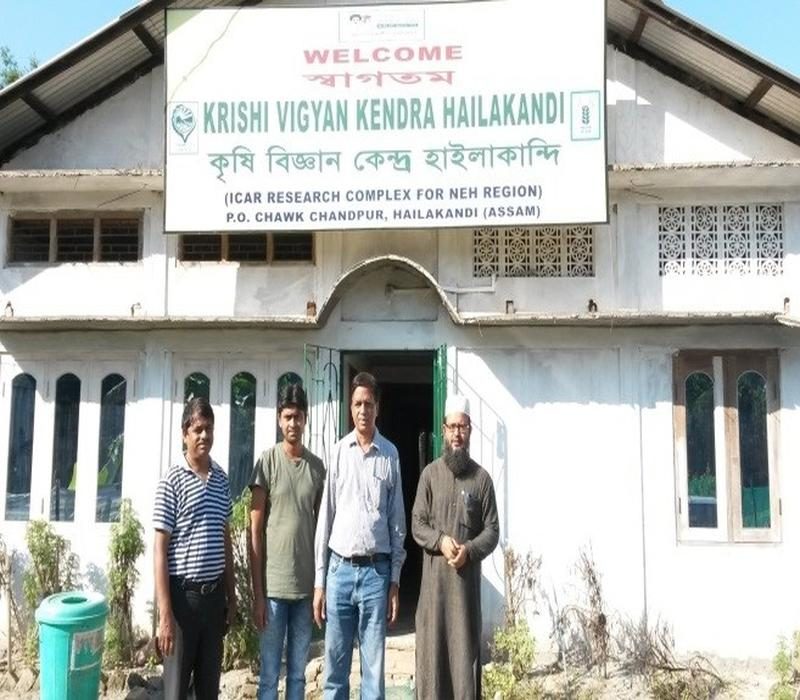 Visit by Professor, Dr. N. K. Singh, NRC (PB), New Delhi and Dr S. P. Das, Sr. Scientist, ICAR RC for NEH Region, Tripura Centre