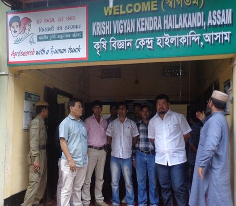 Visit of Parliamentary Secretary, Agri. Govt. of Assam